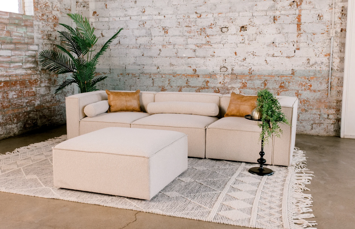 Aspen Modular Lounge Sofa with Ottoman