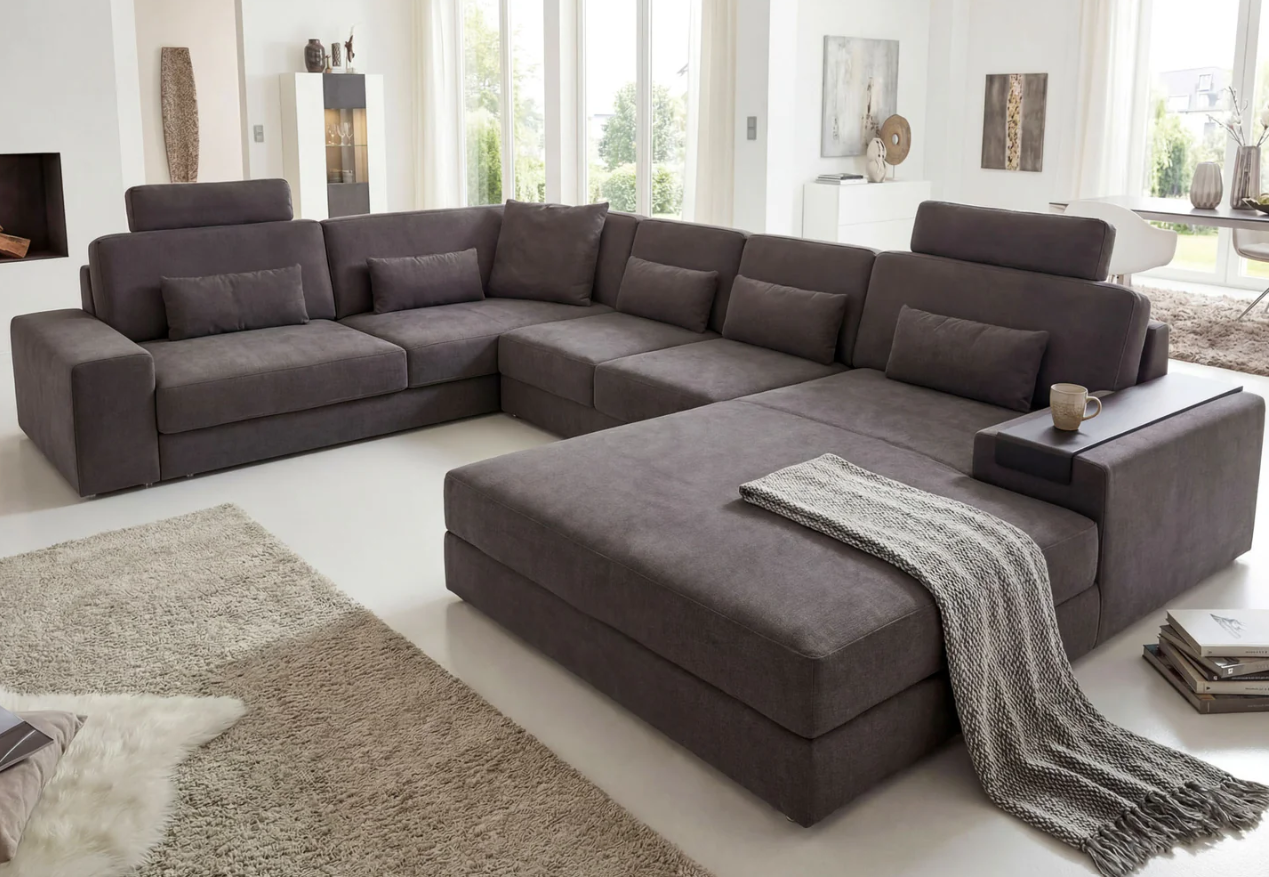 The Cosmopolitan U-Shape Lounge Sectional