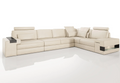 The Ultimate Statement leather L-Sectional